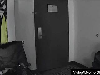 Vicky Vette and Reena Sky take turns sucking Rokks big hard cock in threesome muff diving