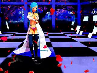 Half-Naked Girl Dancing