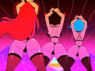 Pornstar dances seductively in panties