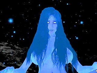 3d giantess fantasy girl teases in pov riding scene