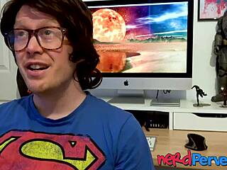 two lucky nerds getting blown by that insatiable uk slut?