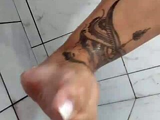 Wow! Mary Butterfly, Married Slut, Teases in Shower for All