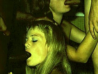 My Secret Life Unveils Wild Vintage Orgy with Hairy Beauties.