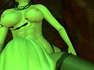 네 명의 레즈비언 유령 사냥꾼이 할로윈 그룹 섹스 장난감으로 해