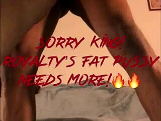 Black creamy pussy royalty luvz to be nasty with loyalty and monster cock