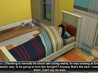 Simslust, I felt so nervous when step uncle fucked my shy best friend in part 2