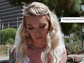 i'm the trans bride aubrey kate gettin' my ass fuck'd so hard, oh god!