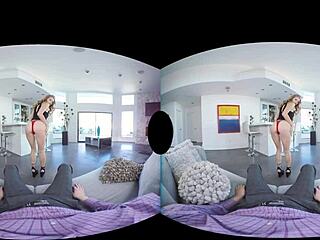 Blonde Harlot Arya Fae Has Valentine Anal with You in VR