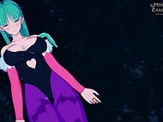 morrigan the horny succubus craves your cum in hentai style