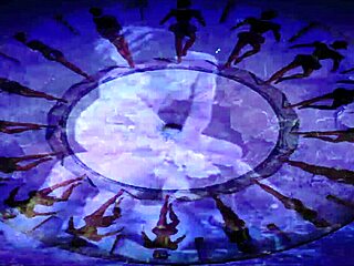 Vintage Beauty Bent Over in Outdoor Antique Scene with Hairy Natural Tits in Doggy Style