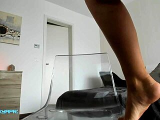 Latina BBW Teen Takes Double Dildo Penetration Anal On Webcam