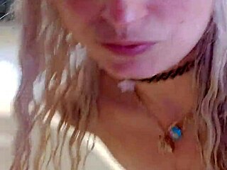 I feel so wet and slutty masturbating as alina modelista pornstar in the jacuzzi