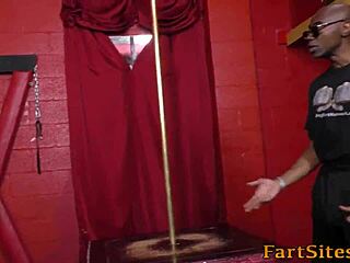 Tatovert slore tar BBC gangbang med håndjobb og fingring