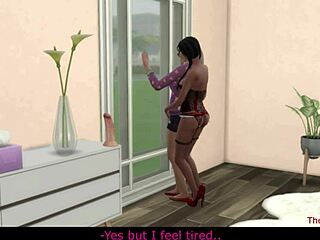 Sims 4 Virgin Girl Licked and Scissored by Lesbian Prostitute