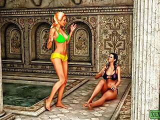 Epic Monstrous Foursome In 3D Hentai