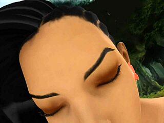 Laura dominates with boxing moves in femdom pov assfucking scene.