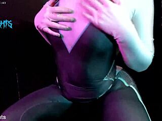 Spider-Gwen reveals spicy sextape on exclusive O F platform