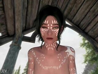 skyrim slut fucks cheating husband in cowgirl riding