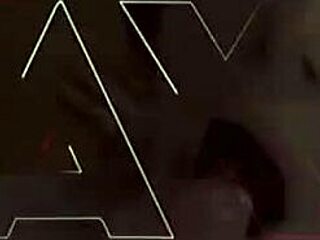 super hot brunette seduces him in her purple lingerie, leading to hardcore action