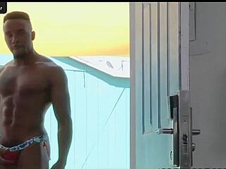 Fit Interracial Jocks Pound Raw While a Guy Watches on Machosnet ML.