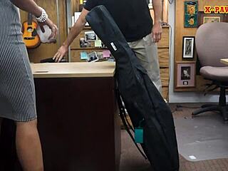 hot brunette babe drilled by pawn dude