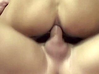 Wee babe receives hardcore pounding in her tight ass