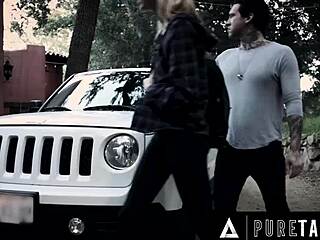 Naive Teen Haley Reed Does Anal Finger, Doggystyle, Face Fucking, and Double Vaginal to Please Dominant Studs