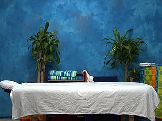 Blondie Gets Team-Fucked In The Massage Room!