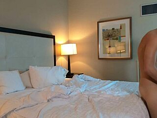 Petite woman in doggystyle pose with tattoo