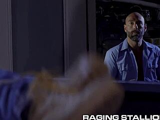 Hunk construction workers bang hard after a long day at RagingStallion