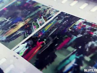 Shoplifter Melody Marks Is Free To Leave The Office With Her New Camera In Hand After Officer Jack Gets To Fuck Her