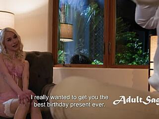 Petite Girlfriend In Lingerie And Heels Surprises Me With Her Passionate Touch