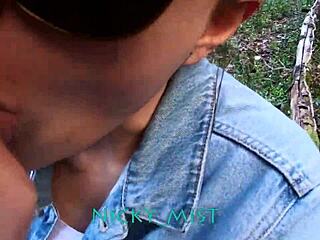 Can't Resist Cumming in Stepsister's Mouth!