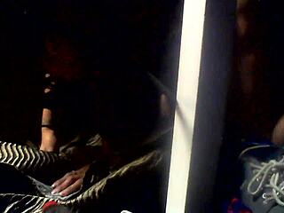 Young Navajo Tiff bends over in lingerie for doggystyle