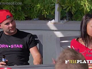 Swinger couples are having a wild orgy in the red room tonight