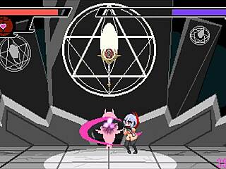 Buzama hentai fight game ep 1 has shemale bareback pounding hard