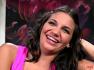 Amateur Teen Babe In Braces Teases With Facial Cumshot