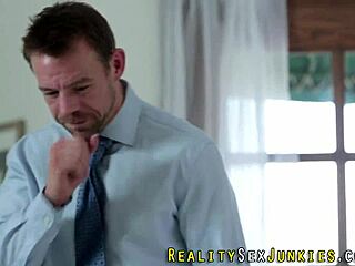 I watched this pierced teen pornstar get railed by monster cock and creampied