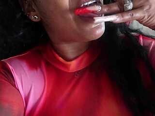 Big ass Latina bent over for jerk off