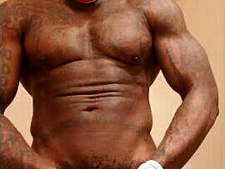 헐러루야 존슨 홀리데이 축하 중 큰 검은 좆 숭배