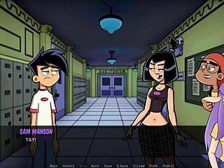 danny phantom amity park redux part 25 new musician in town, goth anime babe with big tits and monster