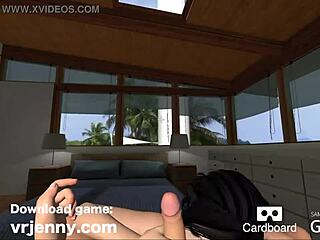 Retro Game With Blue Films And 3D Porn