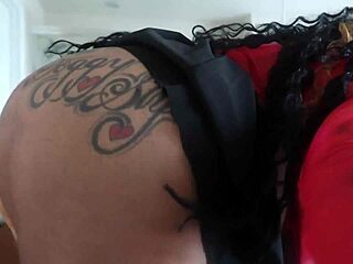 Big ass Latina bent over for jerk off