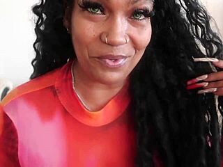 Big ass Latina bent over for jerk off