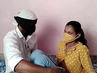 Babysitter Couple Enjoys Intense Shaved Pussy Play