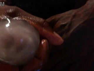 Hairy BBC solo Hallelujah Johnson masturbating part 2