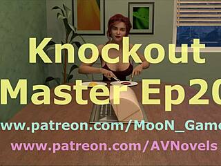 Master knockout session with big cock and cumshot