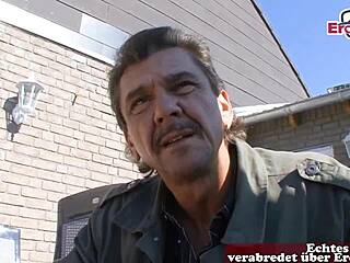 Hausfrau Germană Matură Întâlnește User și Face Casting Sex