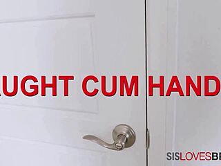 Skinny Latina Stepsister Gina Valentina Caught Stepbrother and Fucks Him in College