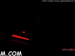 Lovable brunette sits on her huge fake penis.